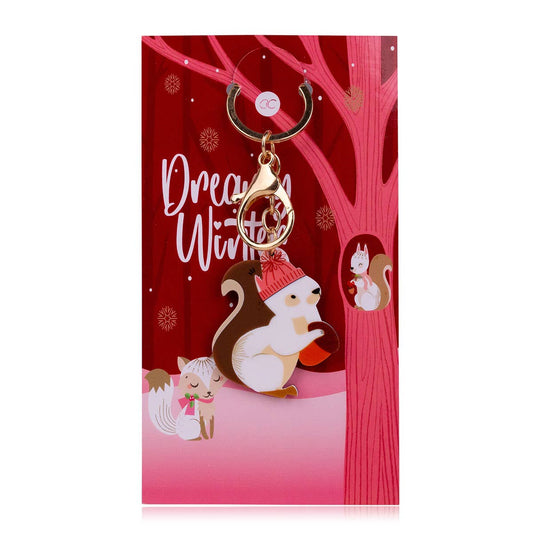 Portachiavi invernale da sogno