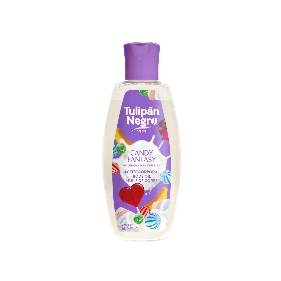Olio Corpo Tulipán Negro Candy Fantasy 200 ml