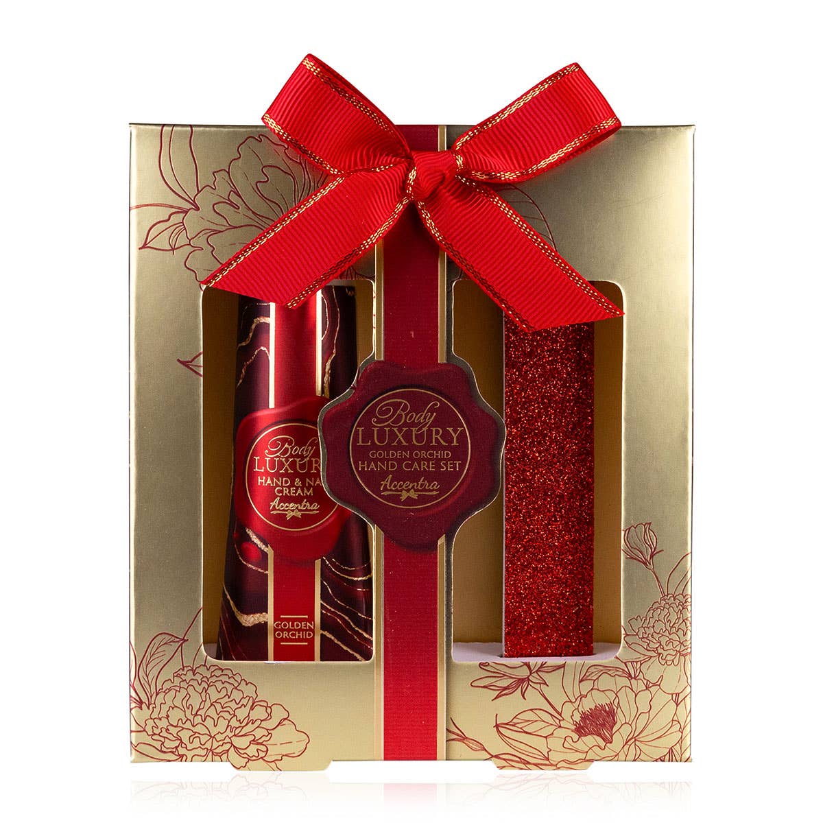 Set di cura delle mani BODY LUXURY in confezione regalo, Golden Orchid