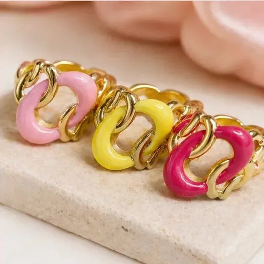 Anello Dolce Intreccio Base Gold - vari colori