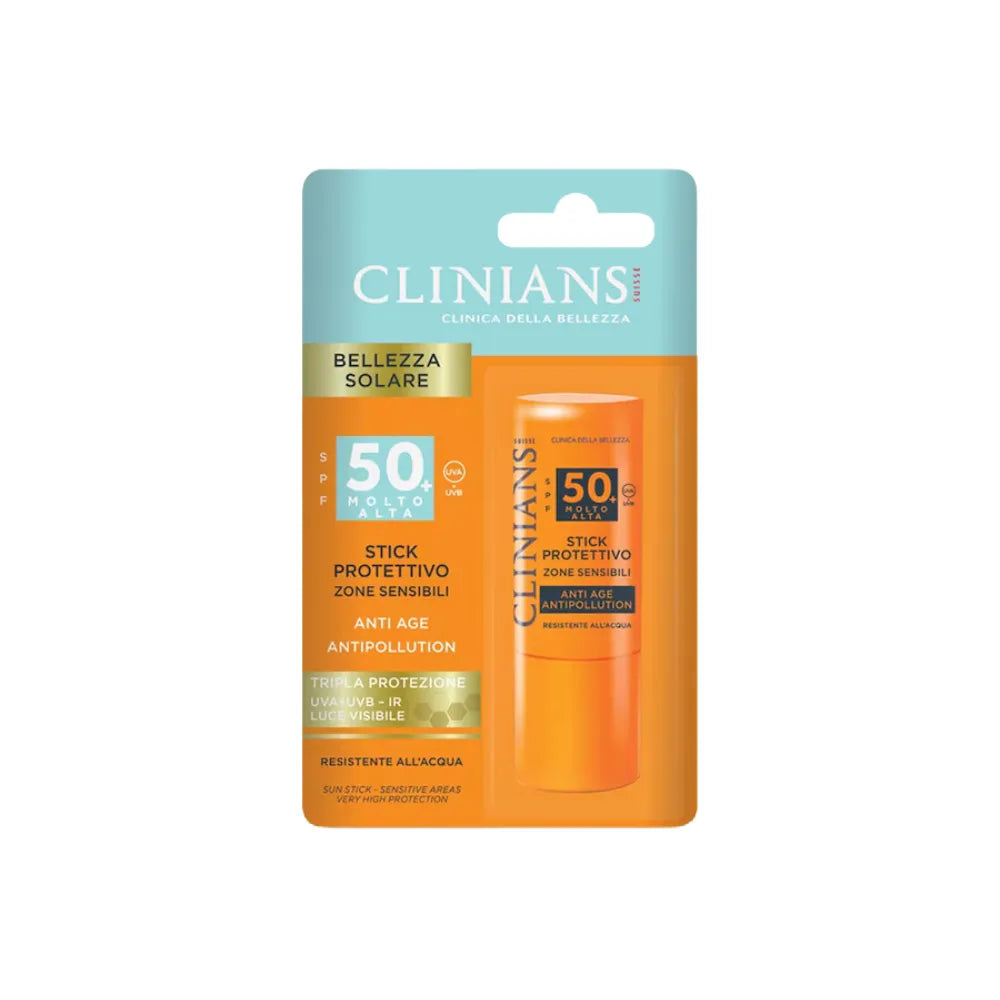 Clinians Stick Protettivo Zone Sensibili SPF 50+