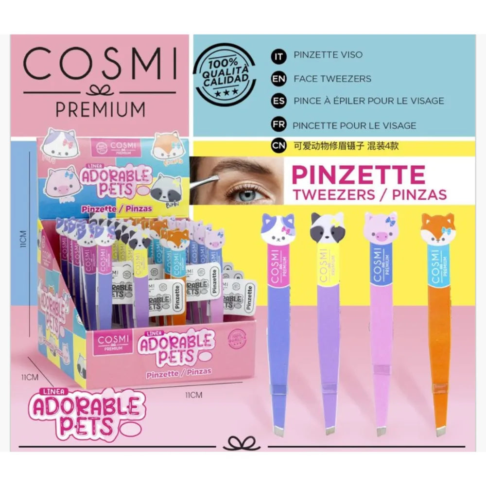 COSMI Premium Adorable Pets Pinzette Viso