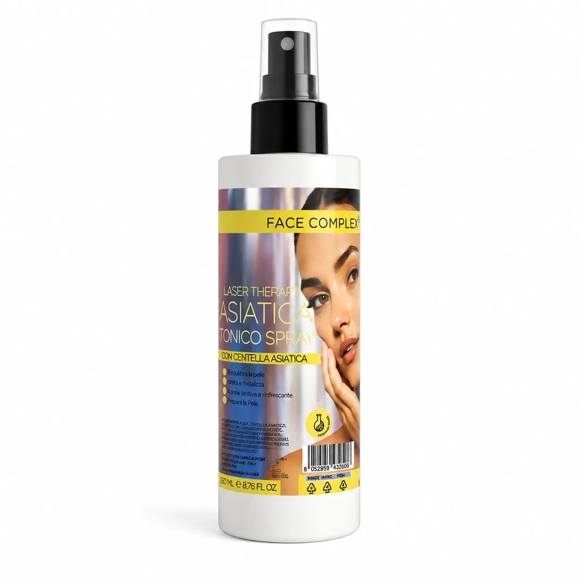 Face Complex Tonico Spray alla Centella Asiatica – 250 ml