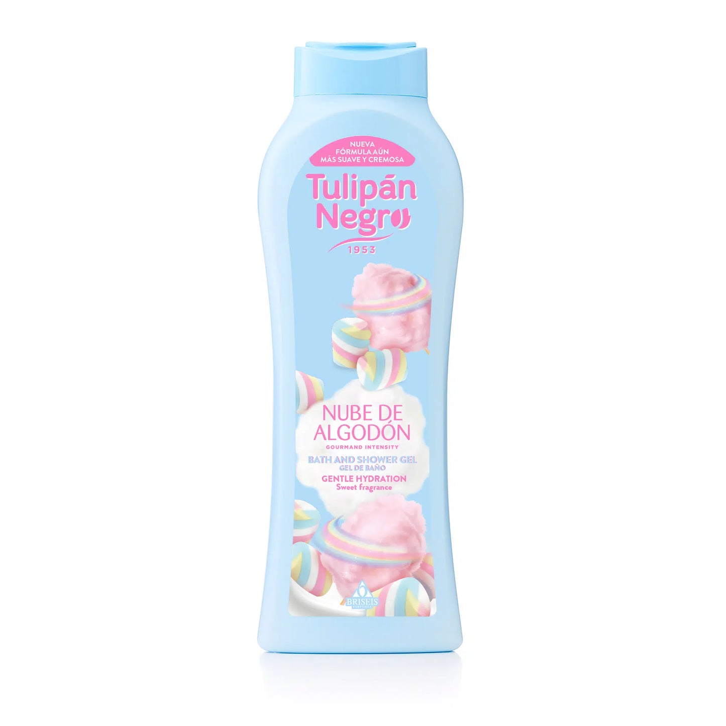 Bagnoschiuma Tulipán Negro Nube de Algodón Zucchero Filato 650 ml