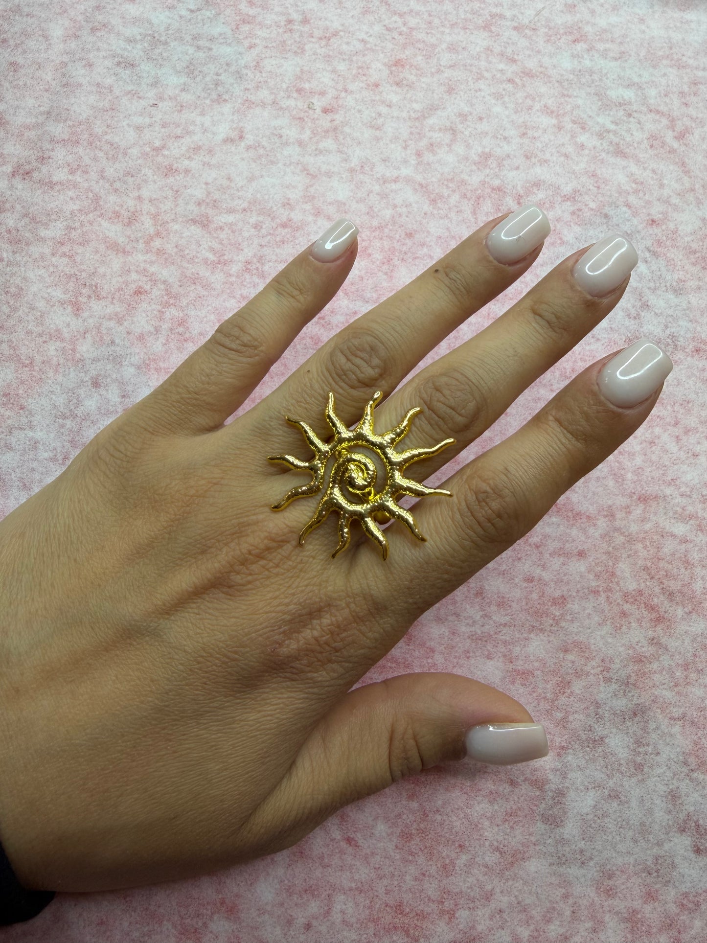 Anello Sole Gold