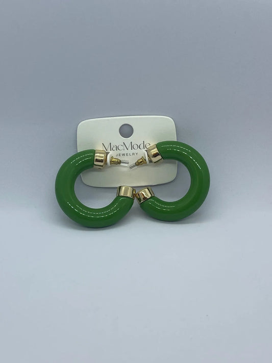 Orecchini Cerchio Colorati - Vari Colori