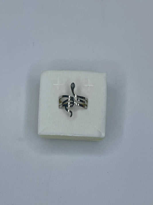 Anello Snake Silver