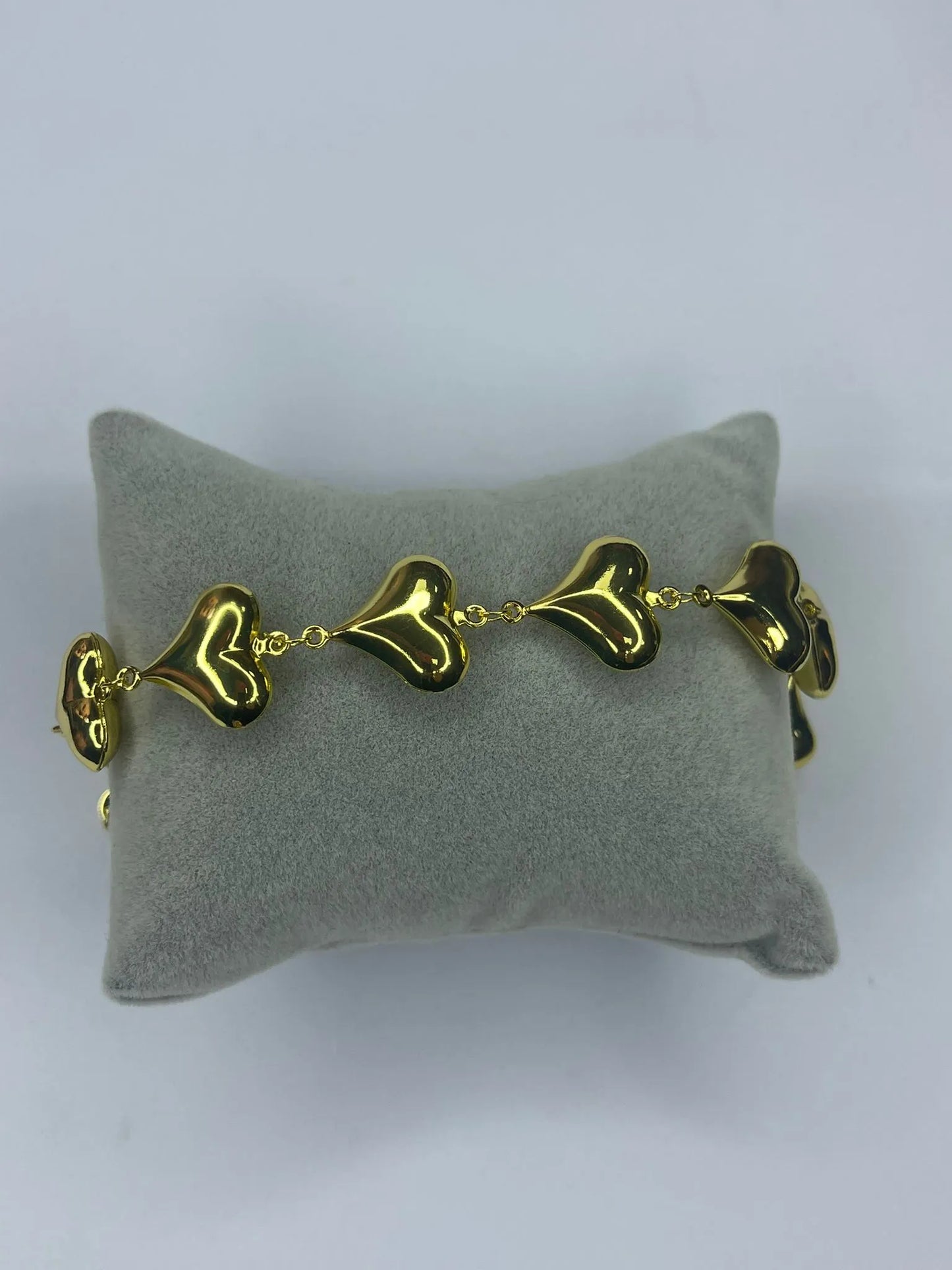 Bracciale Cuore Pieno in Gold