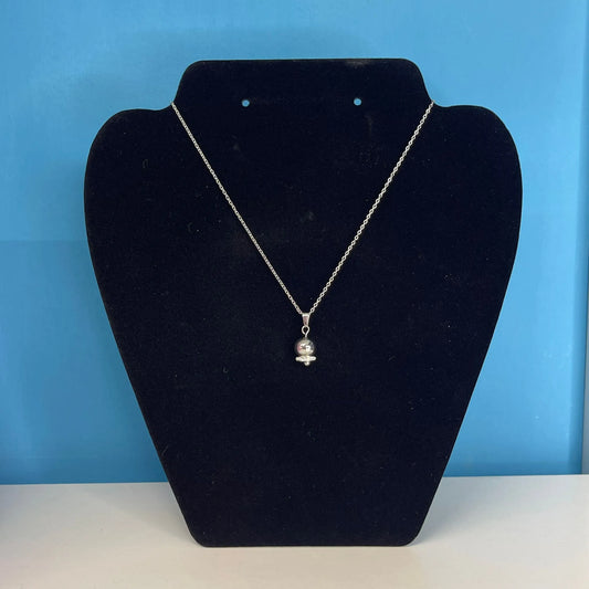 Collana Campanellina Con Zirconi - Vari Colori