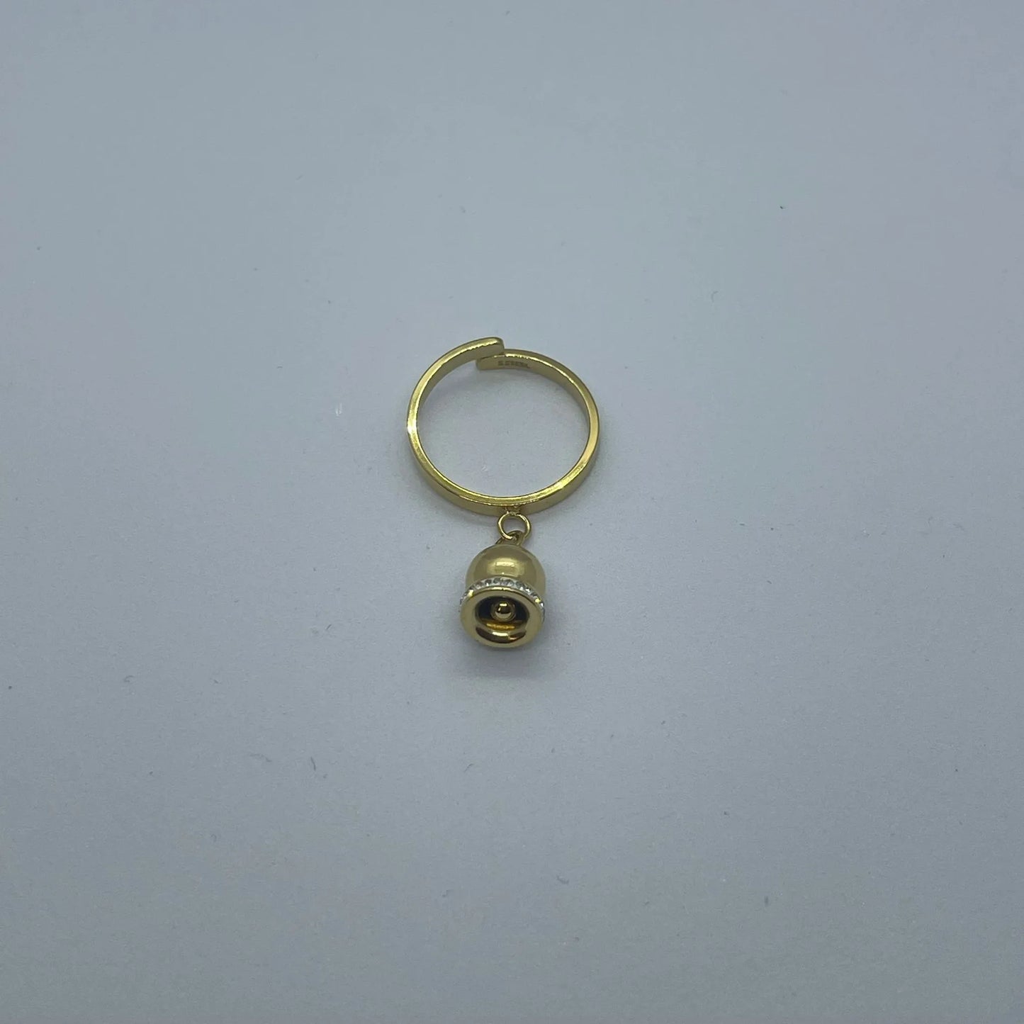 Anello Campanellina Con Zirconi