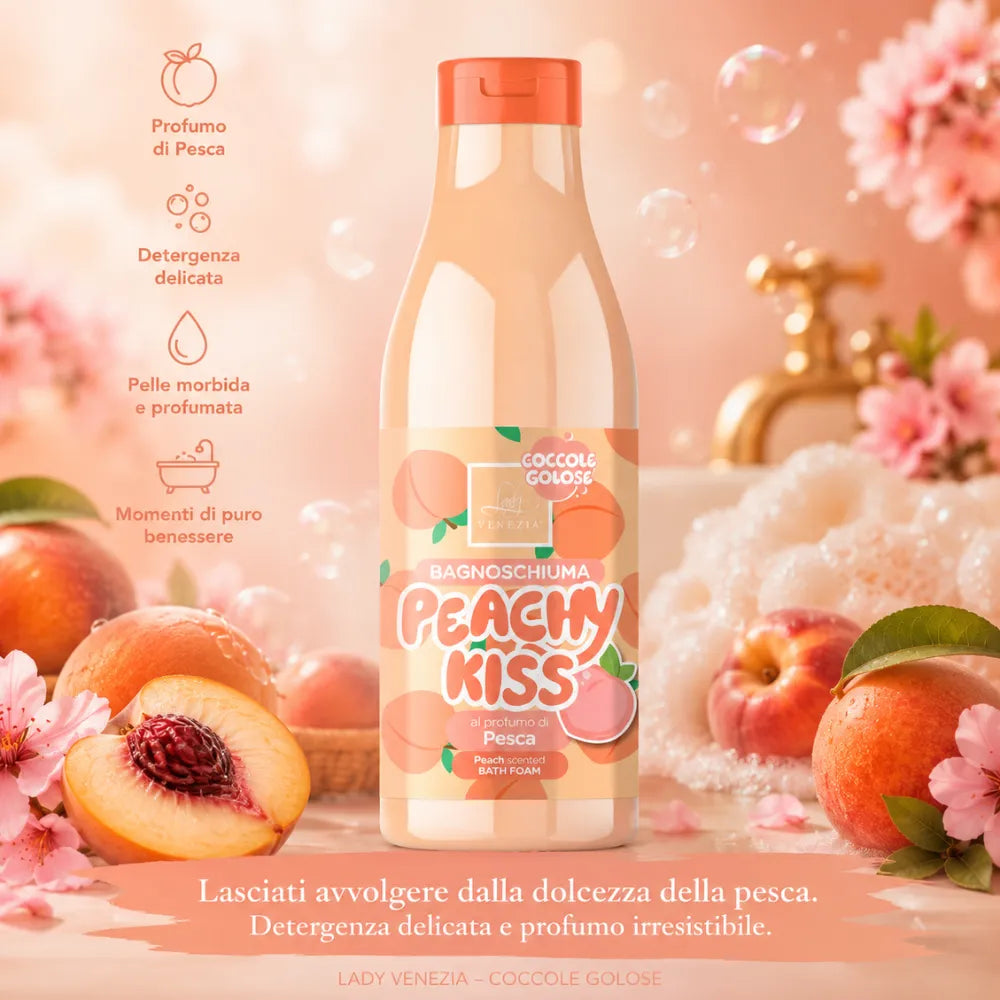 Lady Venezia Bagnoschiuma “Peachy Kiss” 500 ml