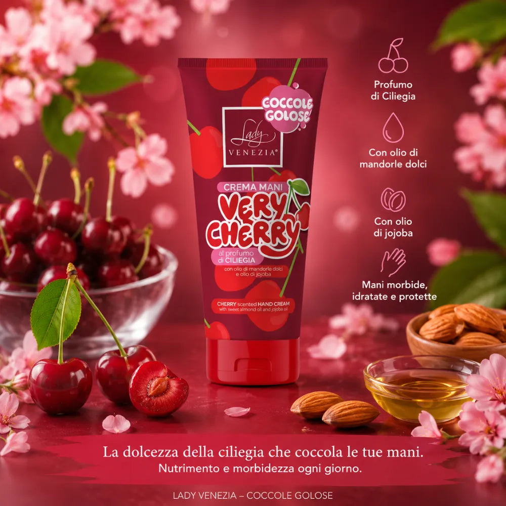 Lady Venezia Crema Mani “Very Cherry” 100 ml