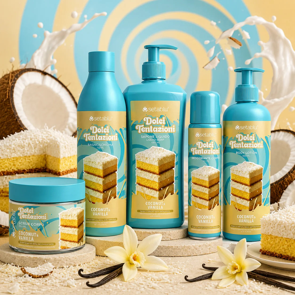 Set Coconut & Vanilla – Set Corpo Completo