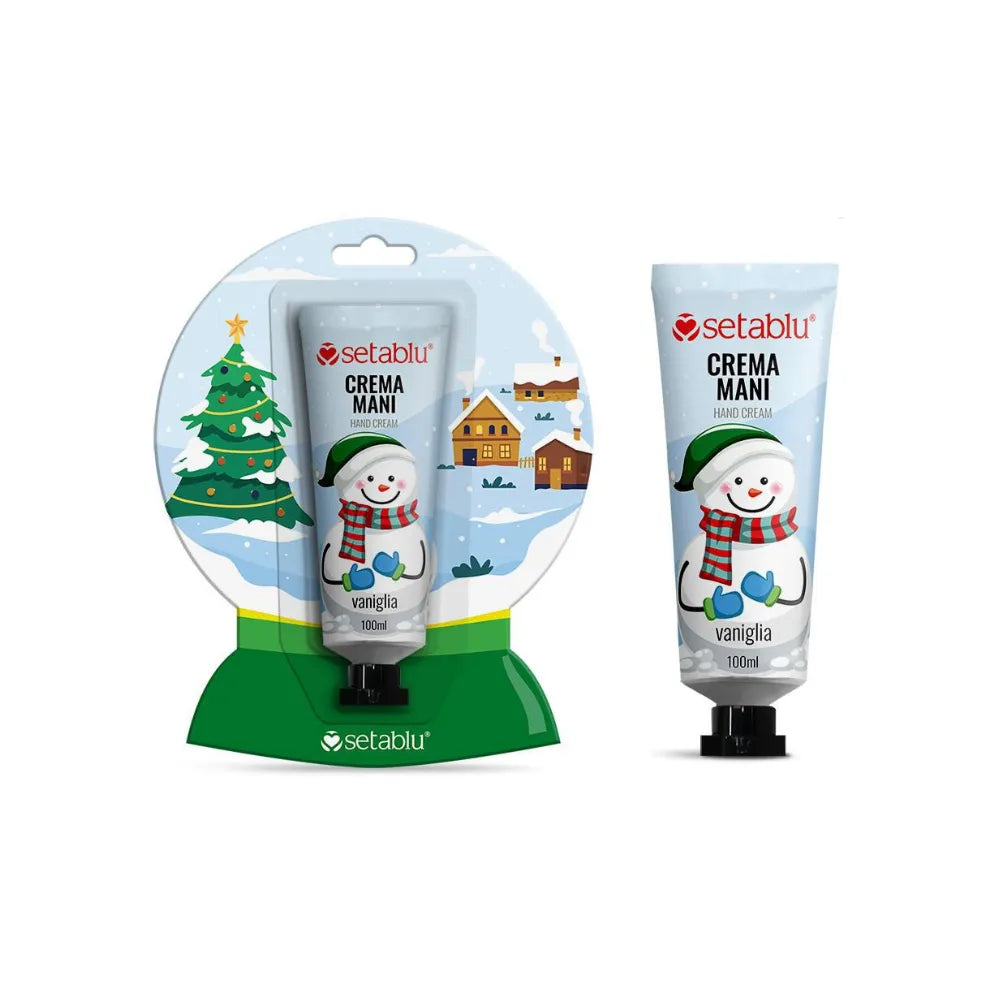 Seta Blu - Crema Mani Vaniglia 100 ml Pupazzo Di Neve