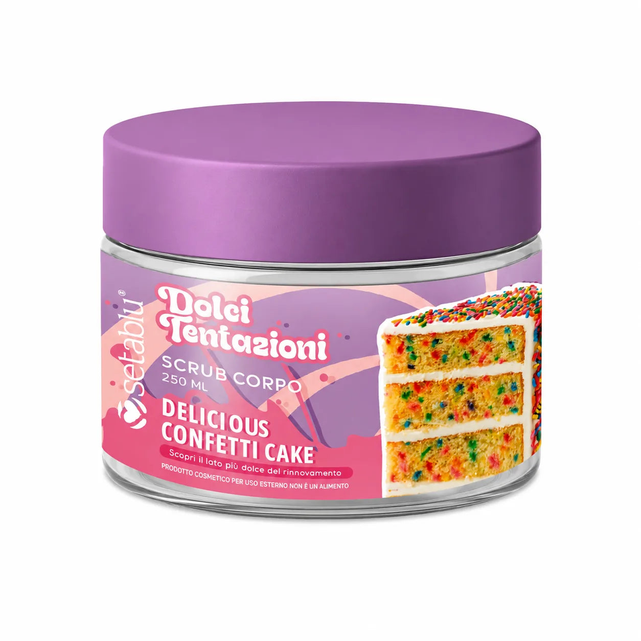 Setablu Scrub Corpo Delicious Confetti Cake 250 ml