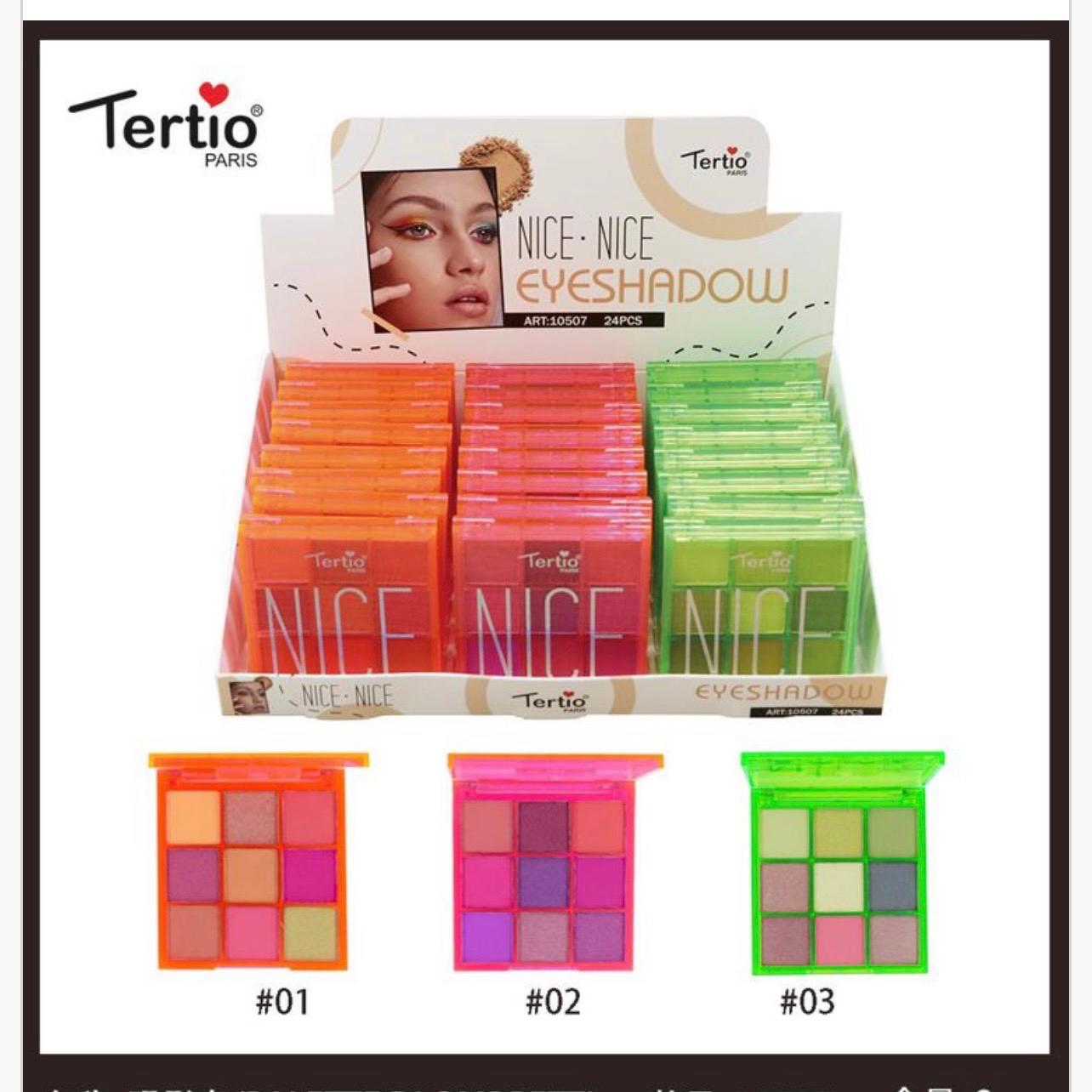 Tertio - Palette Ombretti Nice - Vari Colori