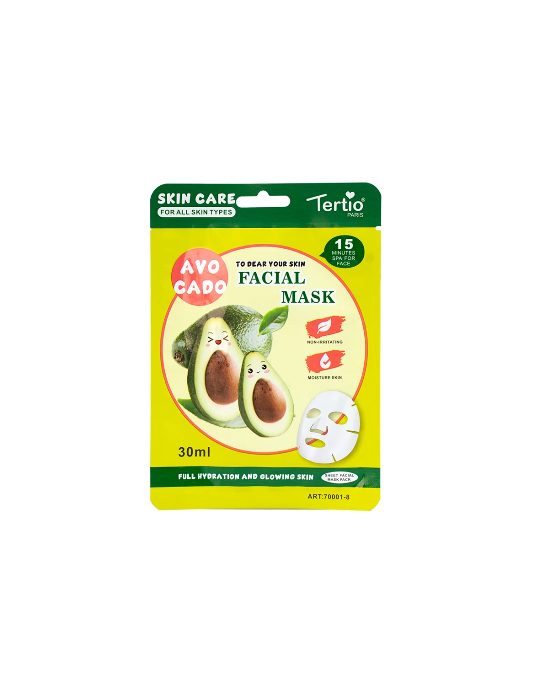 Maschera Viso all’Avocado