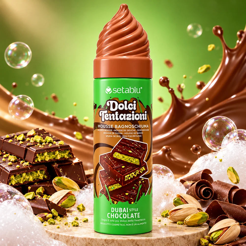 Setablu Dolci Tentazioni Mousse Bagnoschiuma Dubai Style Chocolate 200 ml