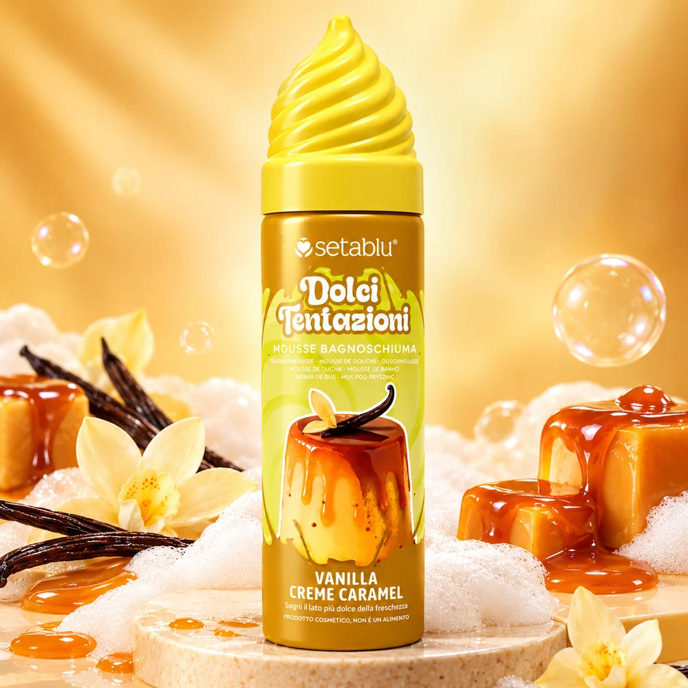 Setablu Dolci Tentazioni Mousse Bagnoschiuma Vanilla Creme Caramel 200 ml