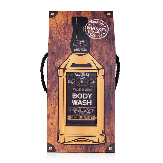 Gel doccia Special Blend per uomo con design whiskey