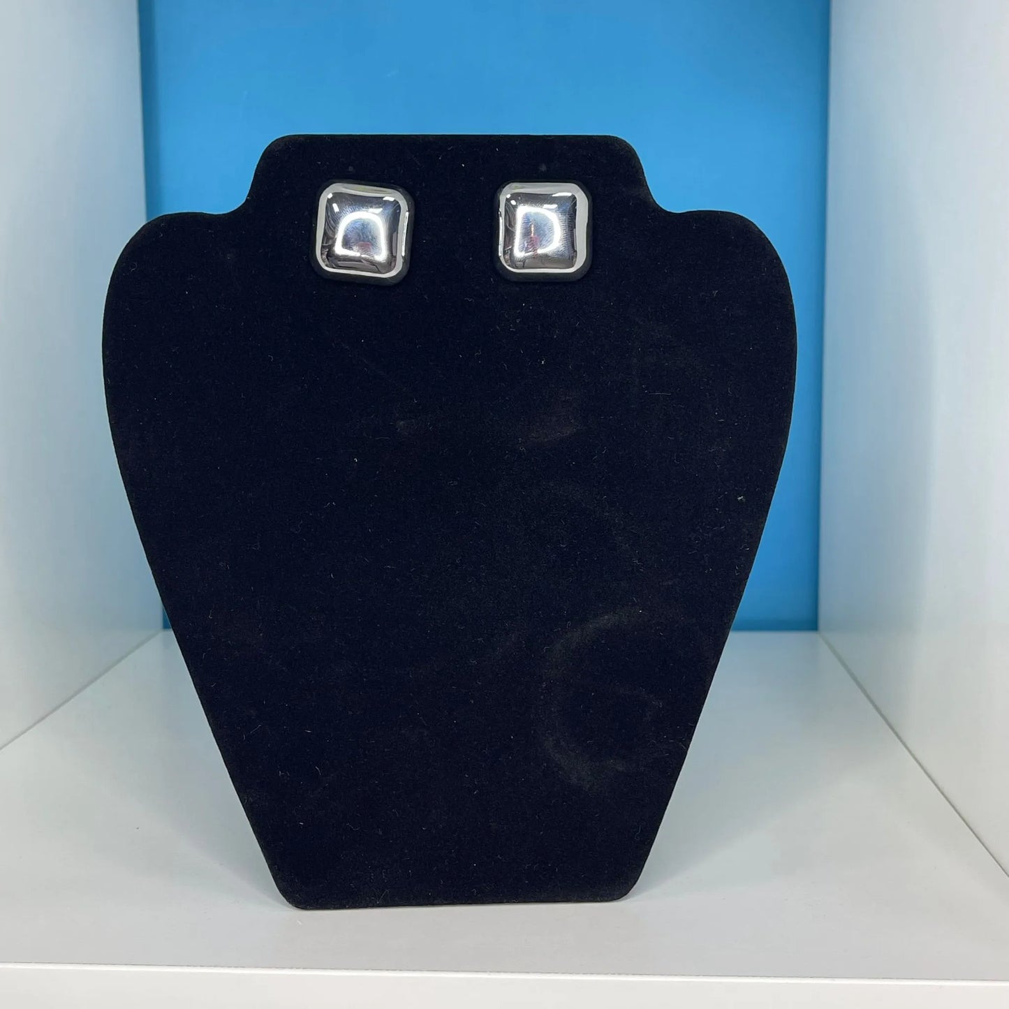 Orecchini Quadrato Pieno - Vari Colori