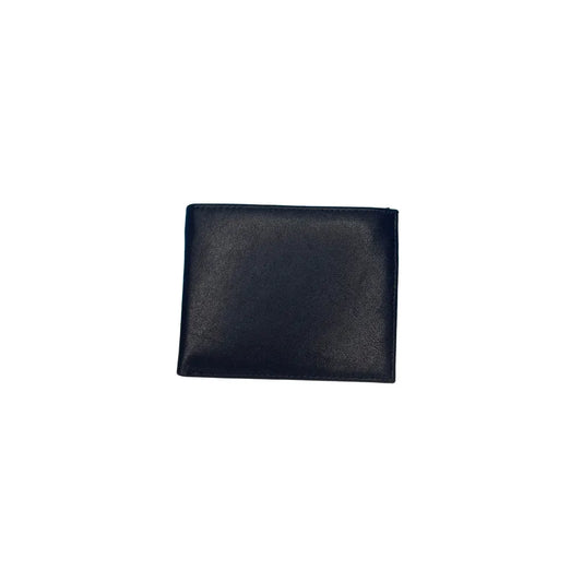 Portafoglio Uomo Nero Vera Pelle