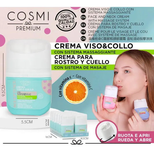 Cosmi Premium – Crema Viso e Collo con Vitamina C 50 ml