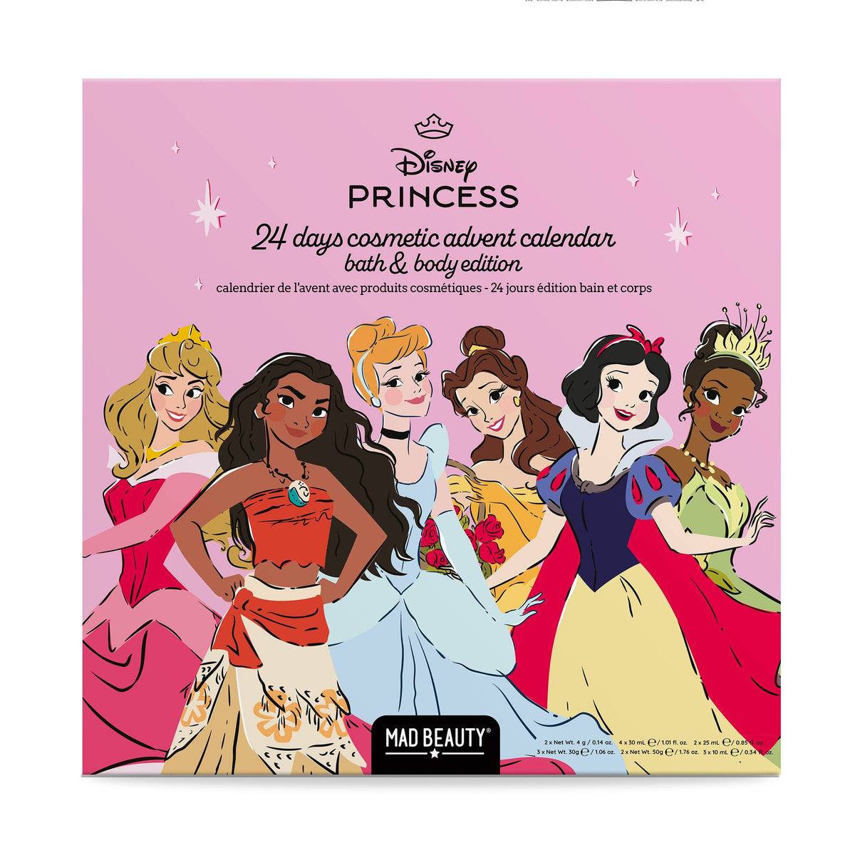 Calendario Avvento Principesse Disney 24 giorni