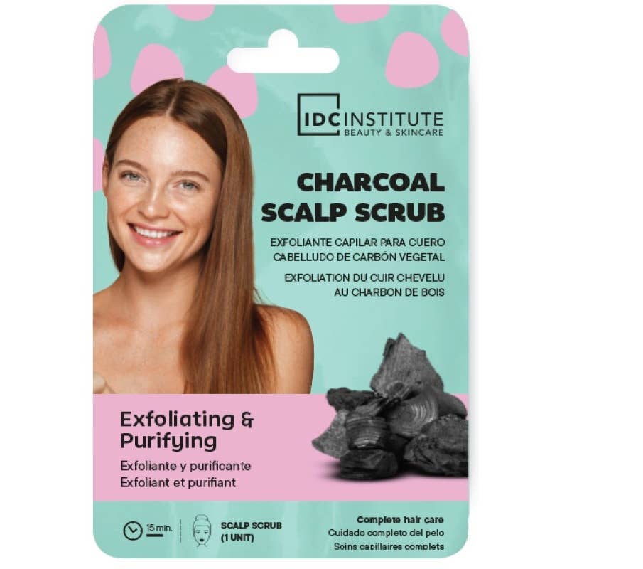 Idc Institute - Scrub esfoliante per cuoio capelluto ai carboni