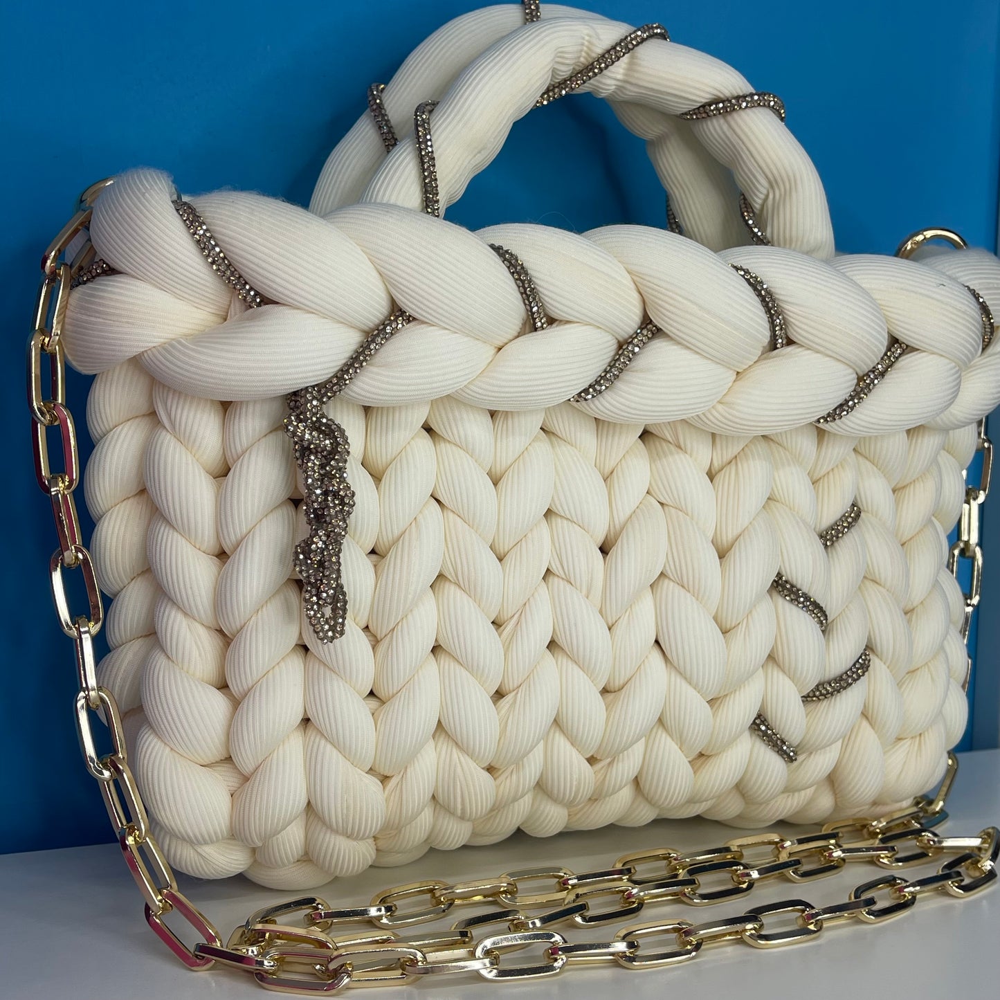 Borsetta Marshmallow Realizzata a Mano