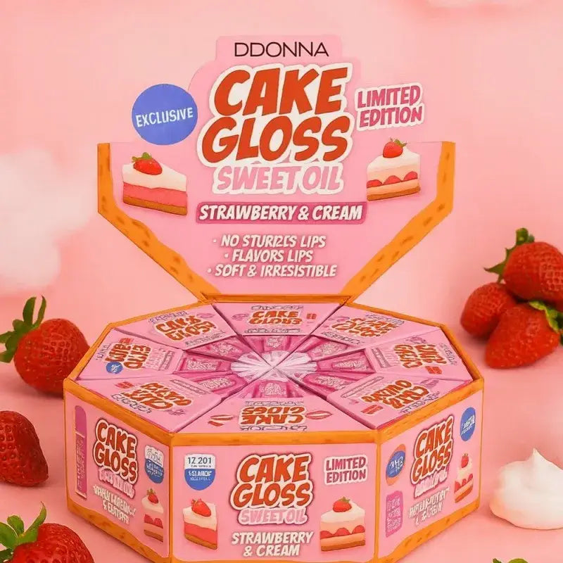 Cake Gloss - Lip Gloss Panna e Fragola