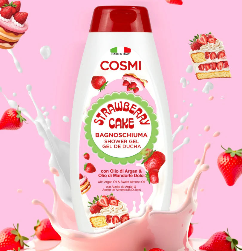 Cosmi Milano - Bagnoschiuma Strawberry Cake 500 ml