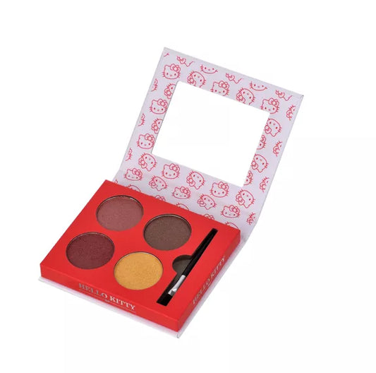 Take Care – Hello Kitty Palette di 4 ombretti + pennello e specchietto