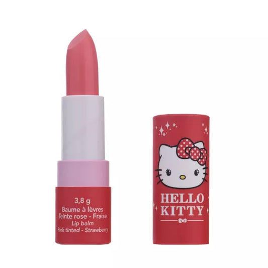 Take Care – Balsamo Labbra Hello Kitty Colorato Rosa Cipria