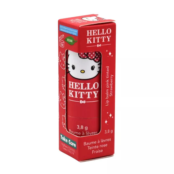 Take Care – Balsamo Labbra Hello Kitty Colorato Rosa Cipria