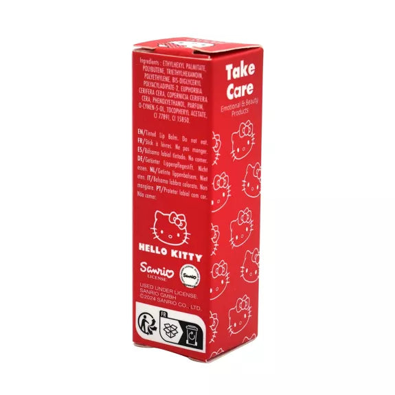 Take Care – Balsamo Labbra Hello Kitty Colorato Rosa Cipria
