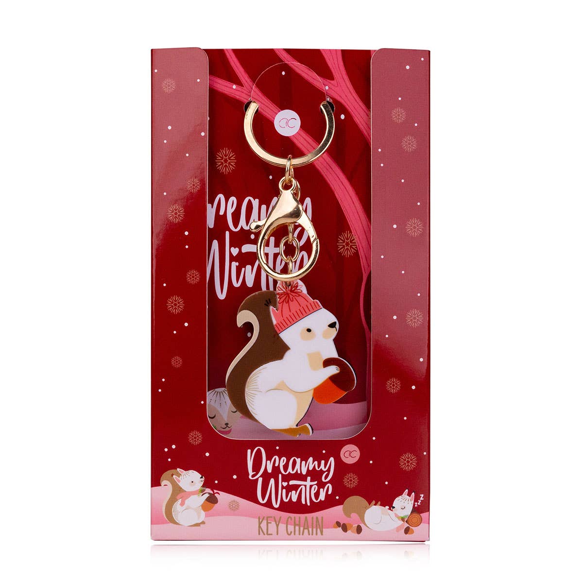 Portachiavi invernale da sogno