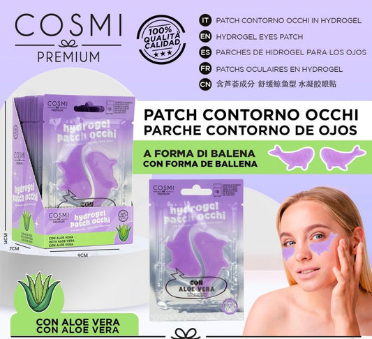 Cosmi Milano - Patch Occhi Balena con Aloe Vera