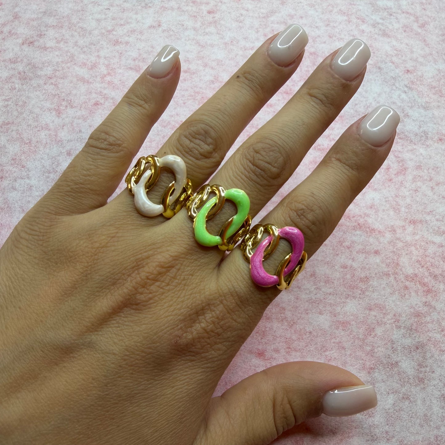 Anello Dolce Intreccio Base Gold - vari colori