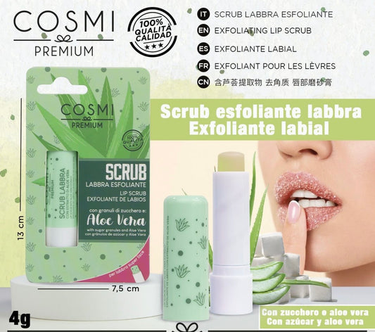 Cosmi Milano - Scrub Labbra Esfoliante Aloe Vera