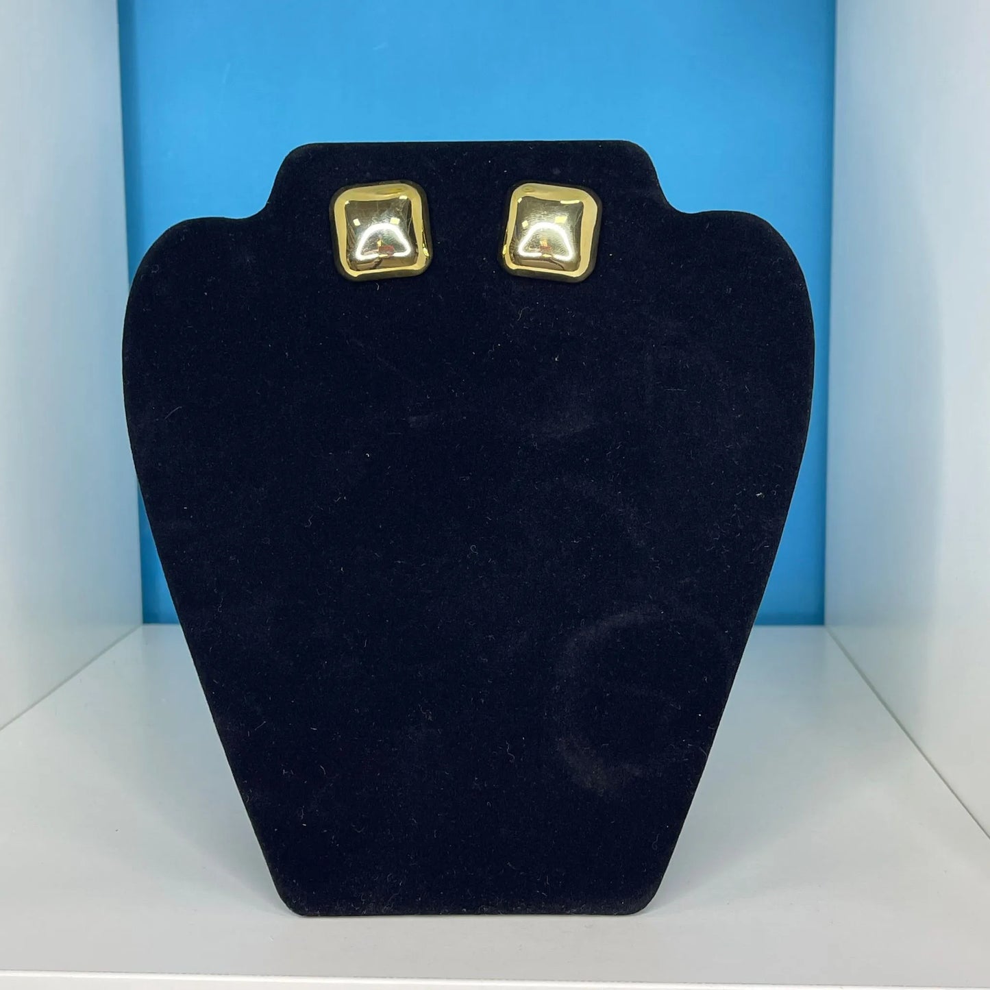 Orecchini Quadrato Pieno - Vari Colori