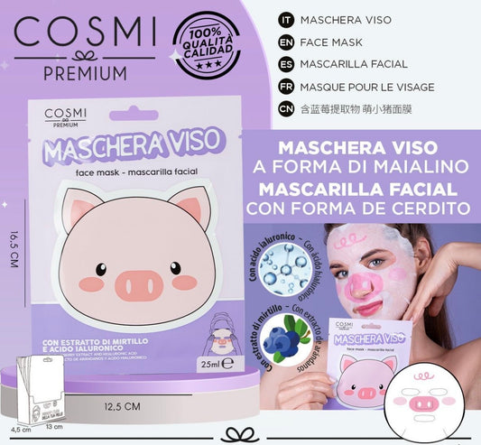 Cosmi Milano - Maschera Viso Maialino
