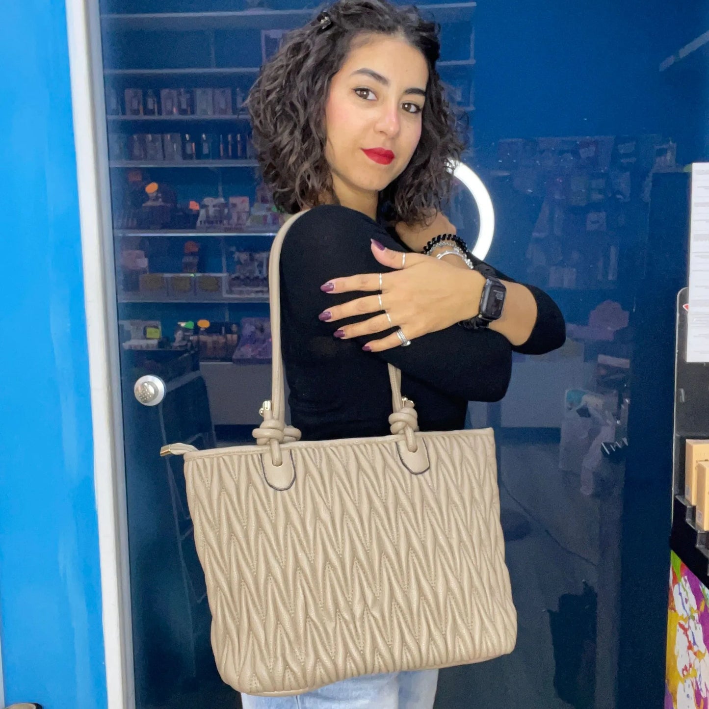 Borsa Onda con Tracolla - Vari Colori