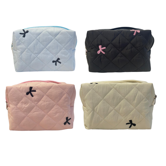 pochette porta trucchi di vari colori ideale per accessori e make up 