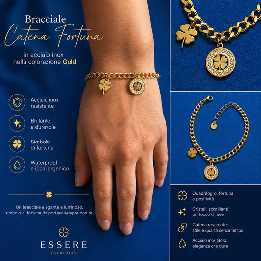Bracciale Catena Fortuna Gold