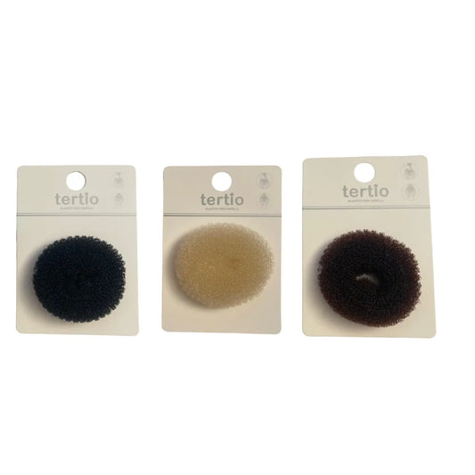 Accessorio per capelli per acconciatura capelli a ciambella di vari colori