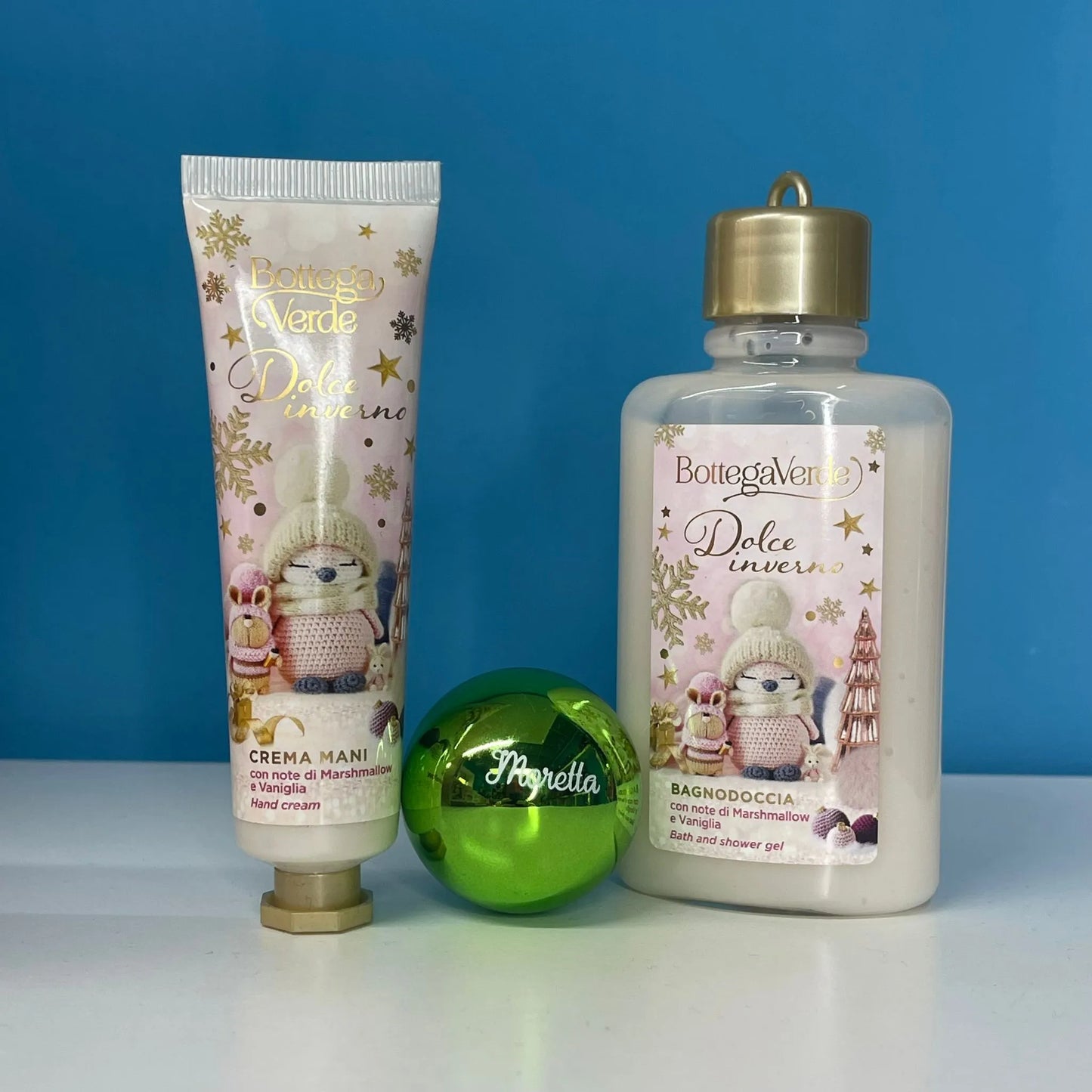 Cofanetto Natalizio - Crema Mani + Bagnodoccia + Balsamo Labbra Dolce Inverno