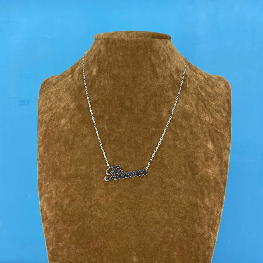 Collana Nome Bianca
