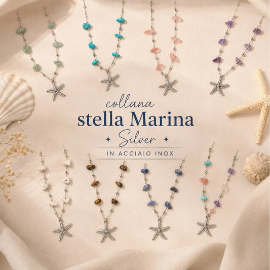 Collana Stella Marina Silver