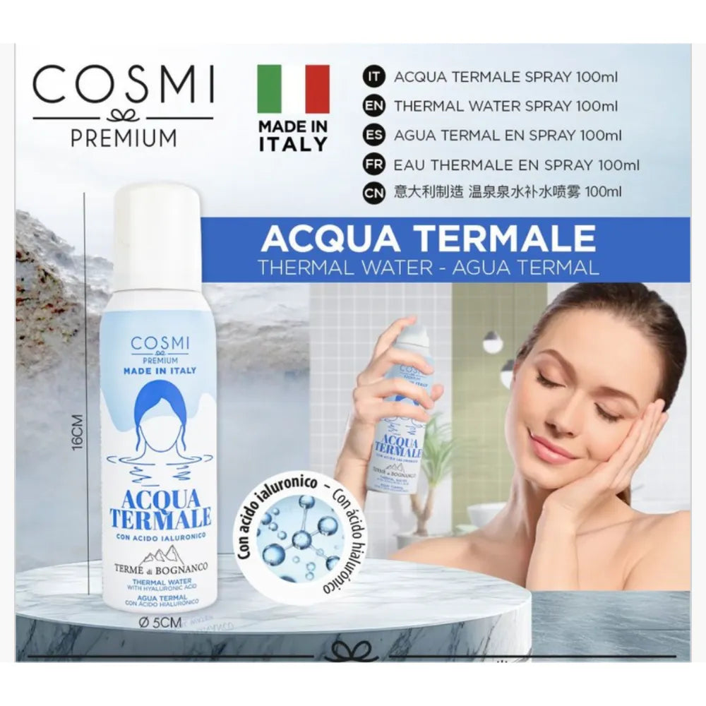COSMI Premium Acqua Termale con Acido Ialuronico 100 ml